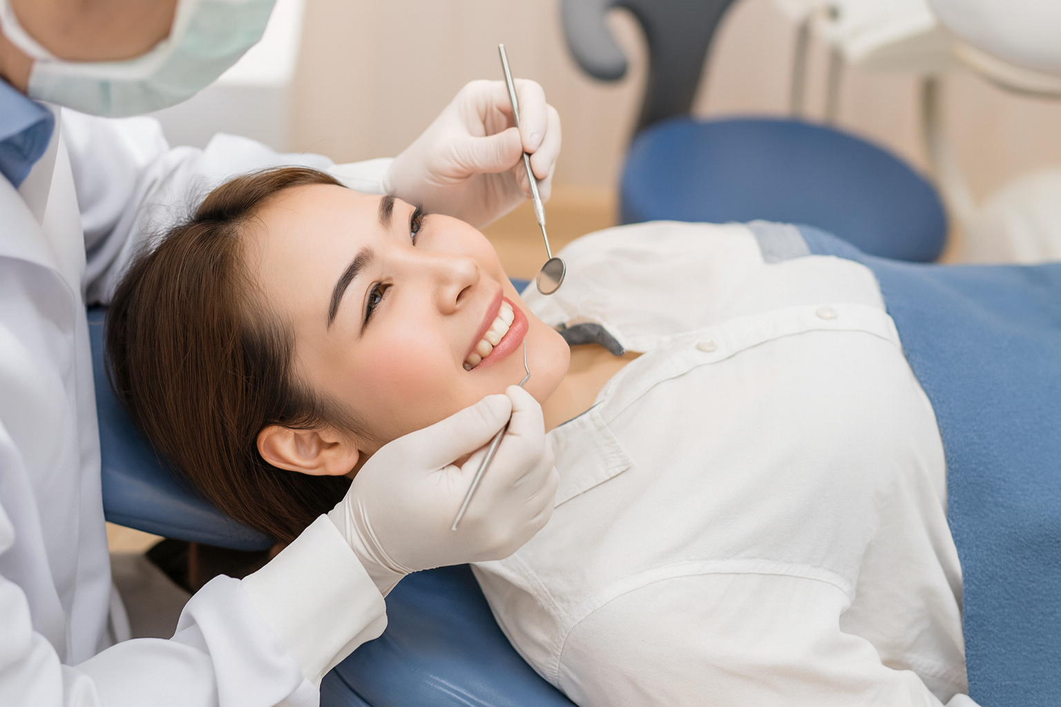 痛みを抑えた歯周病治療